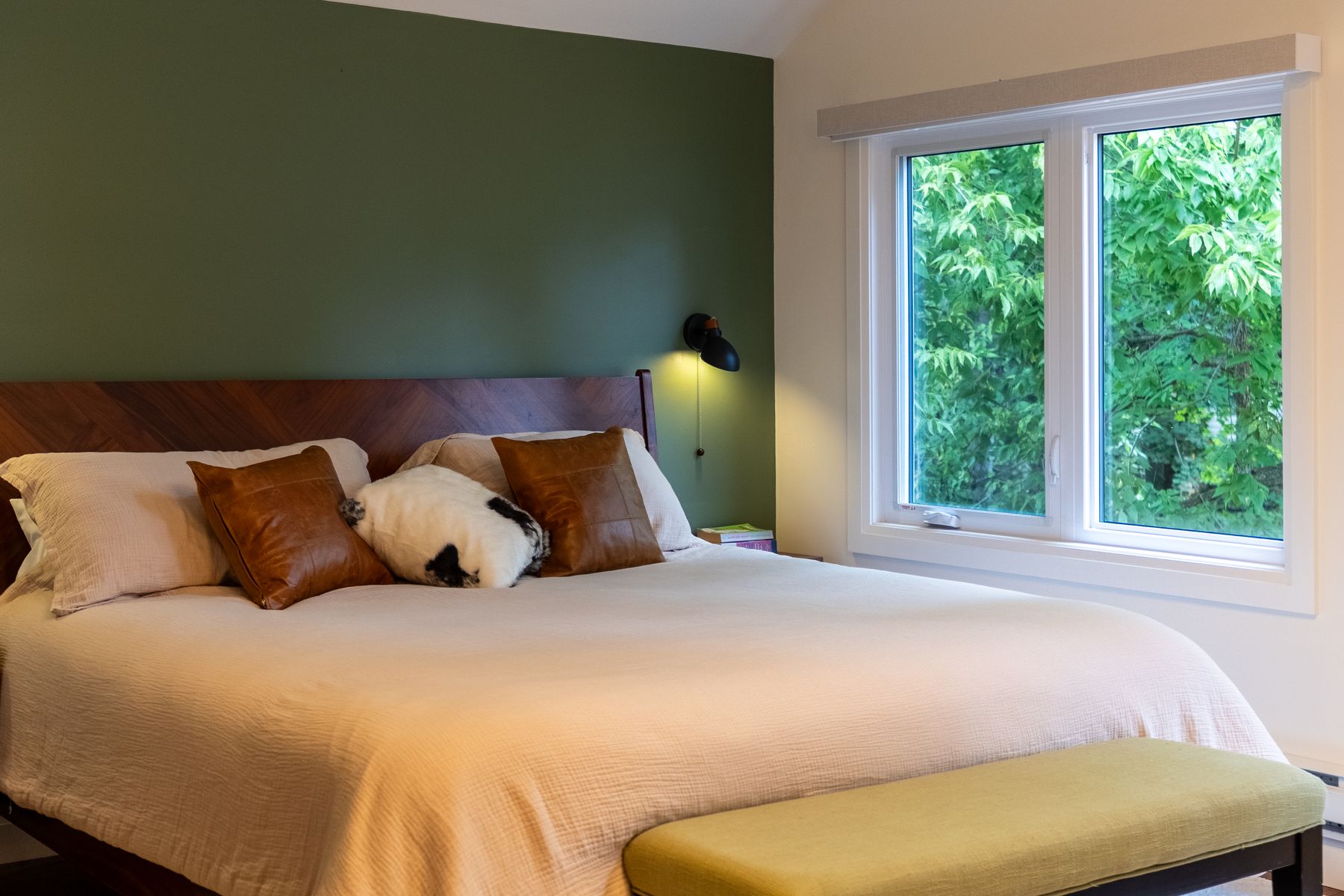 Primary bedroom renovation by Coronation Construction, photographed by Mike Mala