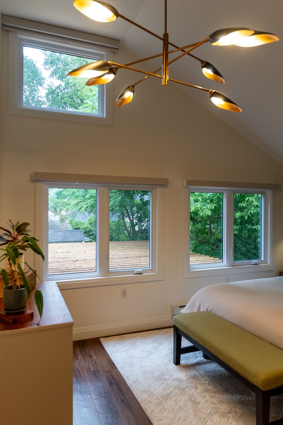 Primary bedroom renovation by Coronation Construction, photographed by Mike Mala