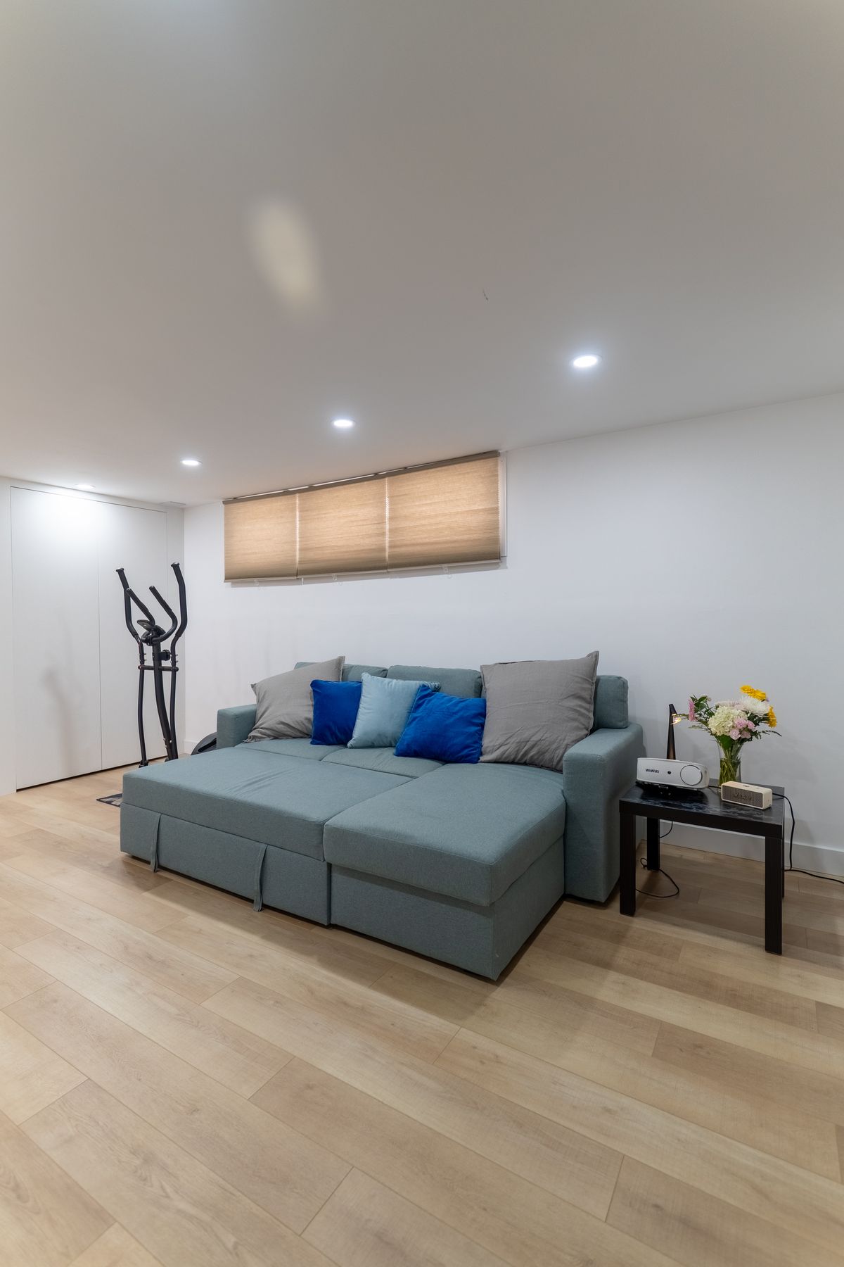 Finished basement renovation by Coronation Construction, photographed by Mike Mala