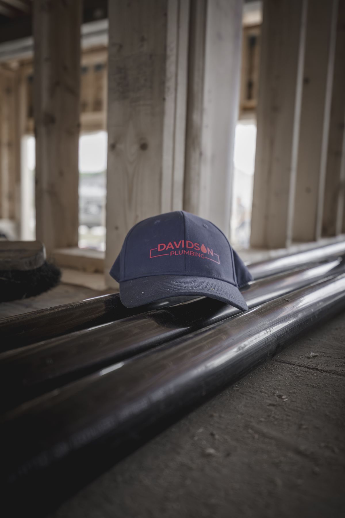 Davidson Plumbing crew on the job, photographed by Mike Mala
